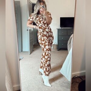 Floral Jumpsuit